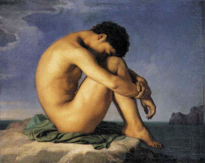Young Man by the Sea, Hippolyte Flandrin